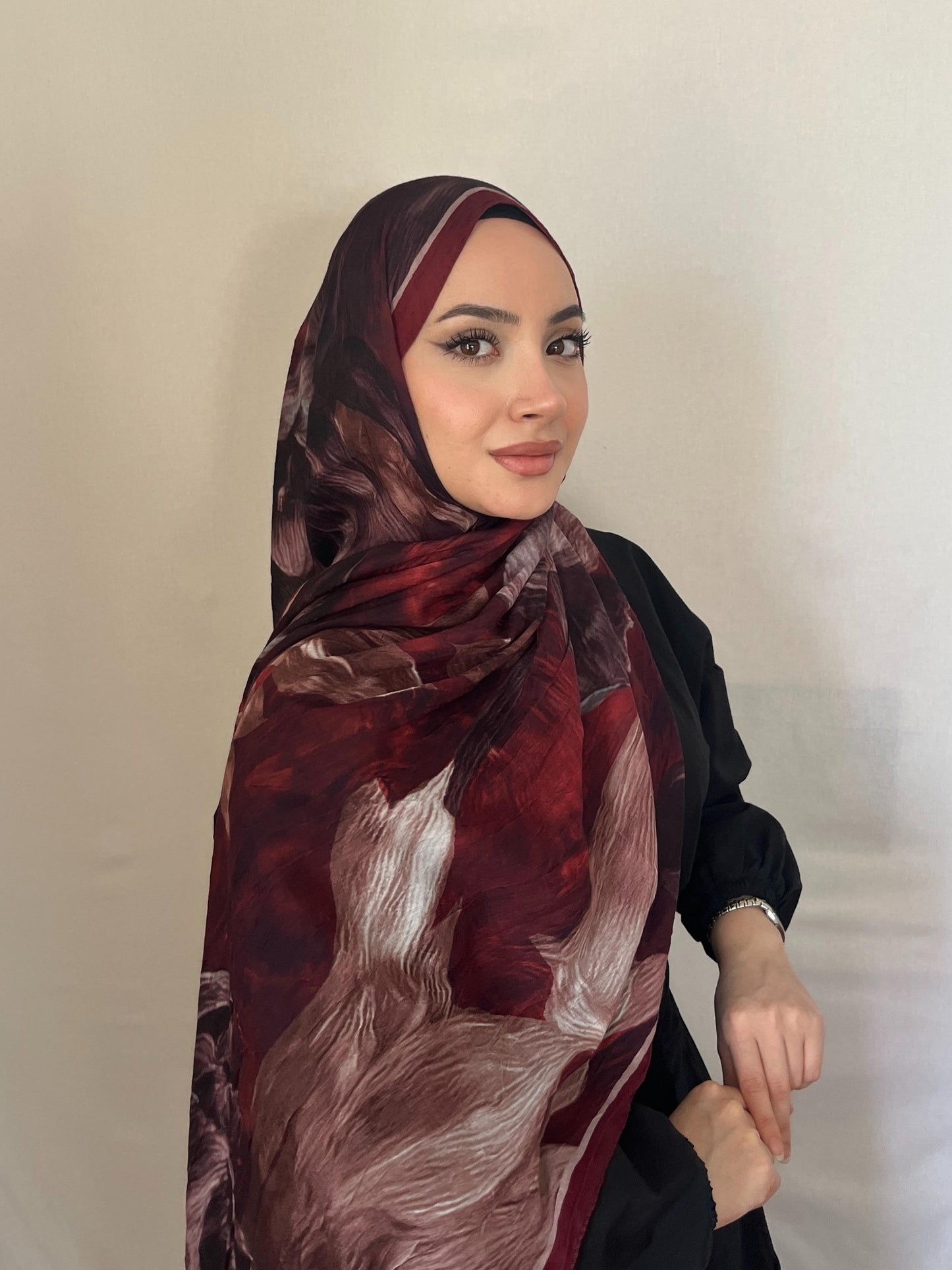 BAMBU DESENLİ KRAŞ ŞAL