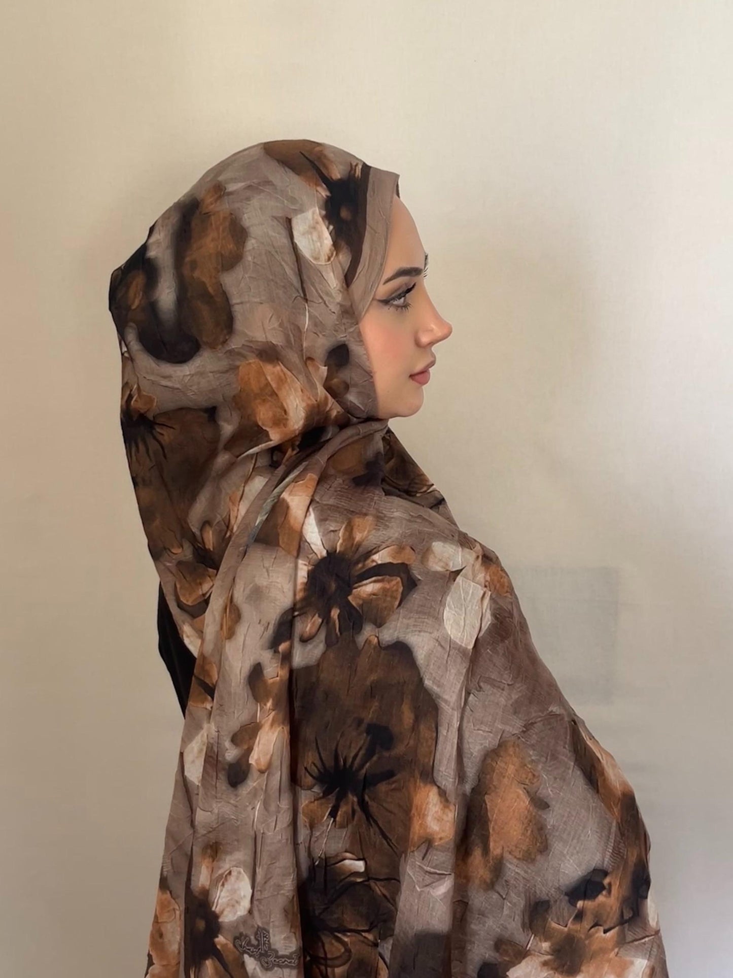 BAMBU DESENLİ KRAŞ ŞAL
