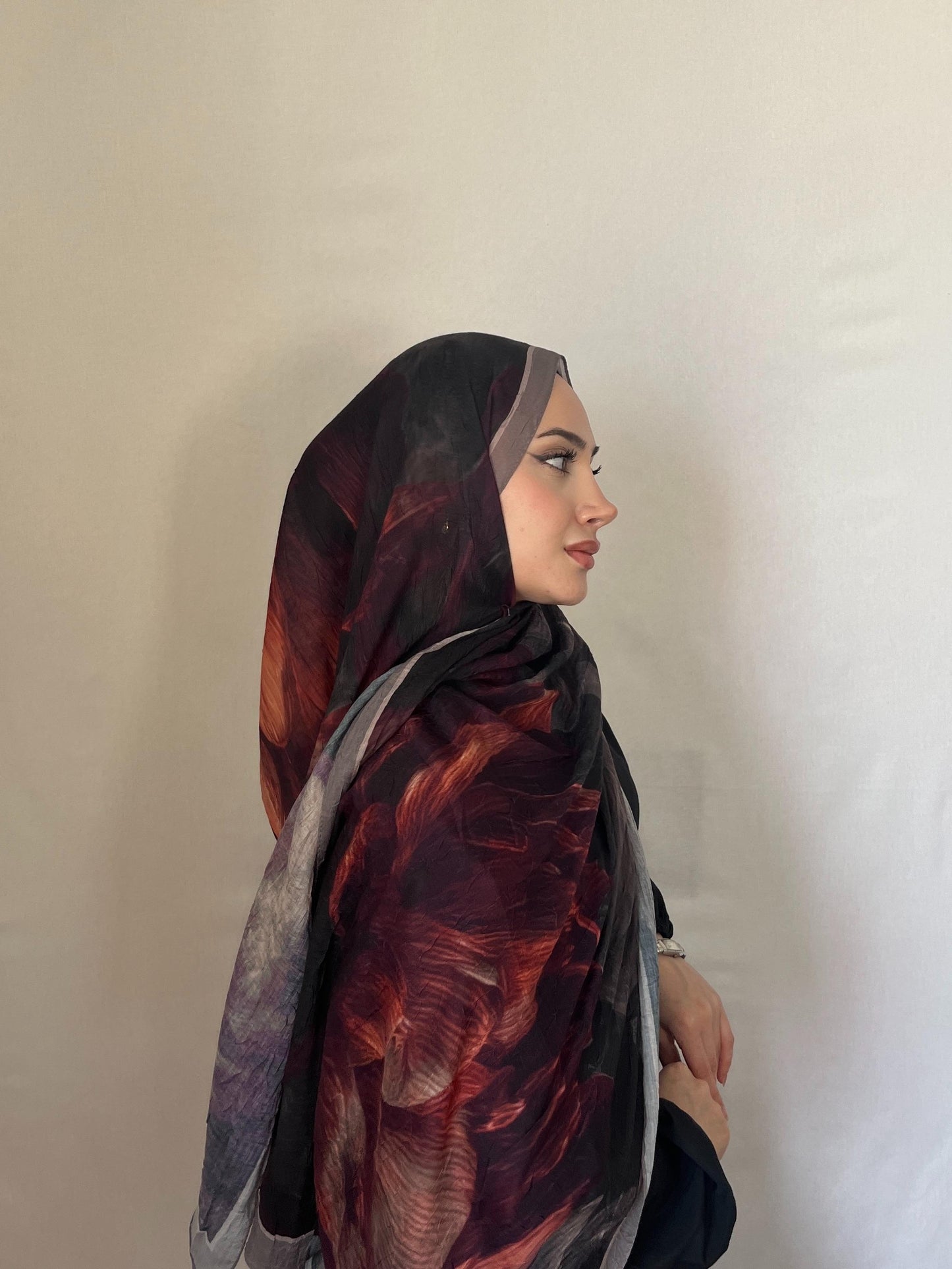 BAMBU DESENLİ KRAŞ ŞAL