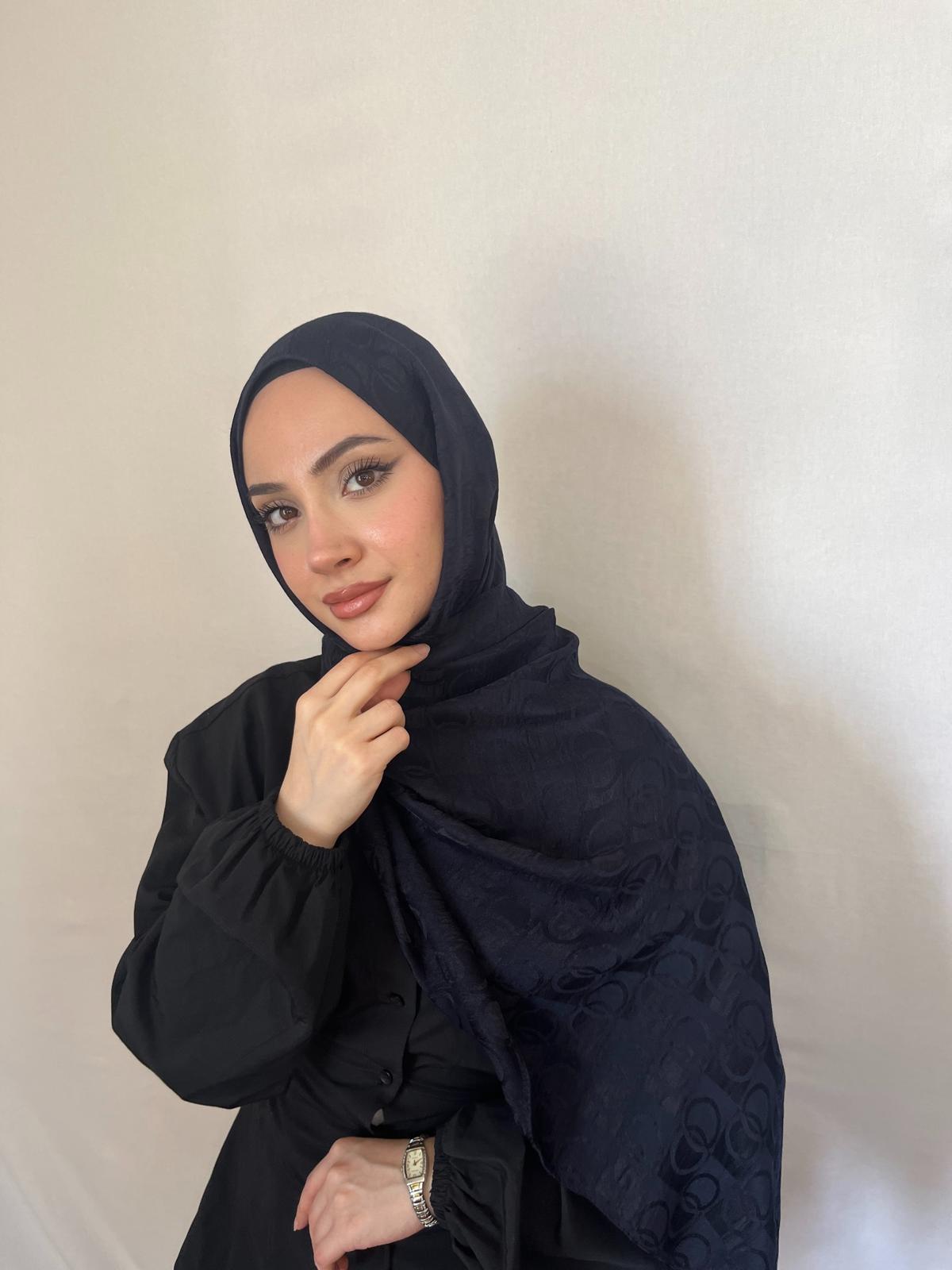 BAMBU JAKAR ŞAL LACİVERT
