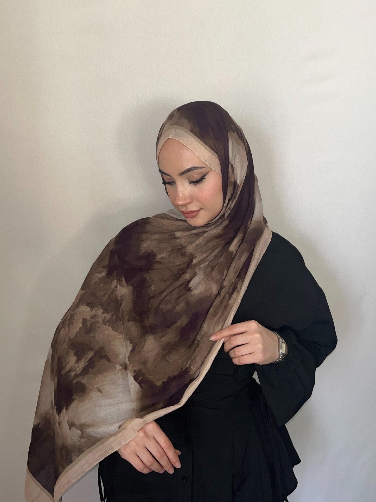 BAMBU DESENLİ KRAŞ ŞAL